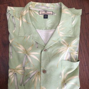 Tommy Bahamas Leisure shirt XXL 100% Silk